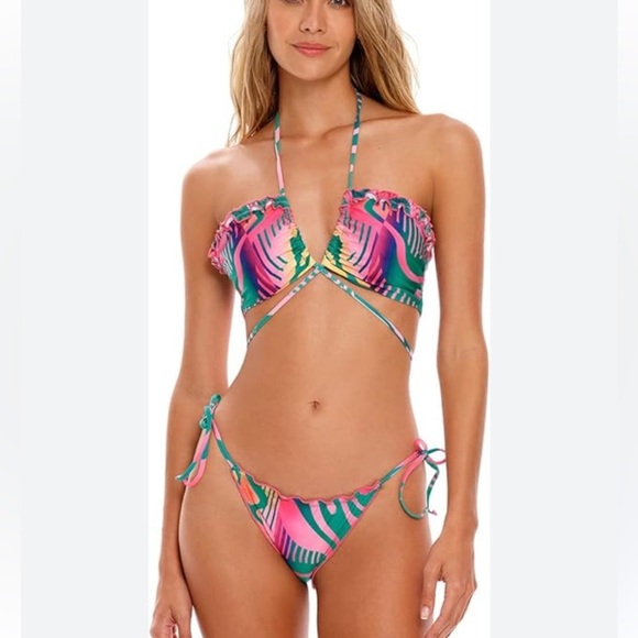 New! SET Agua Bendita Belli Alegria Vini string bikini 24348 24283 - Picture 3 of 13